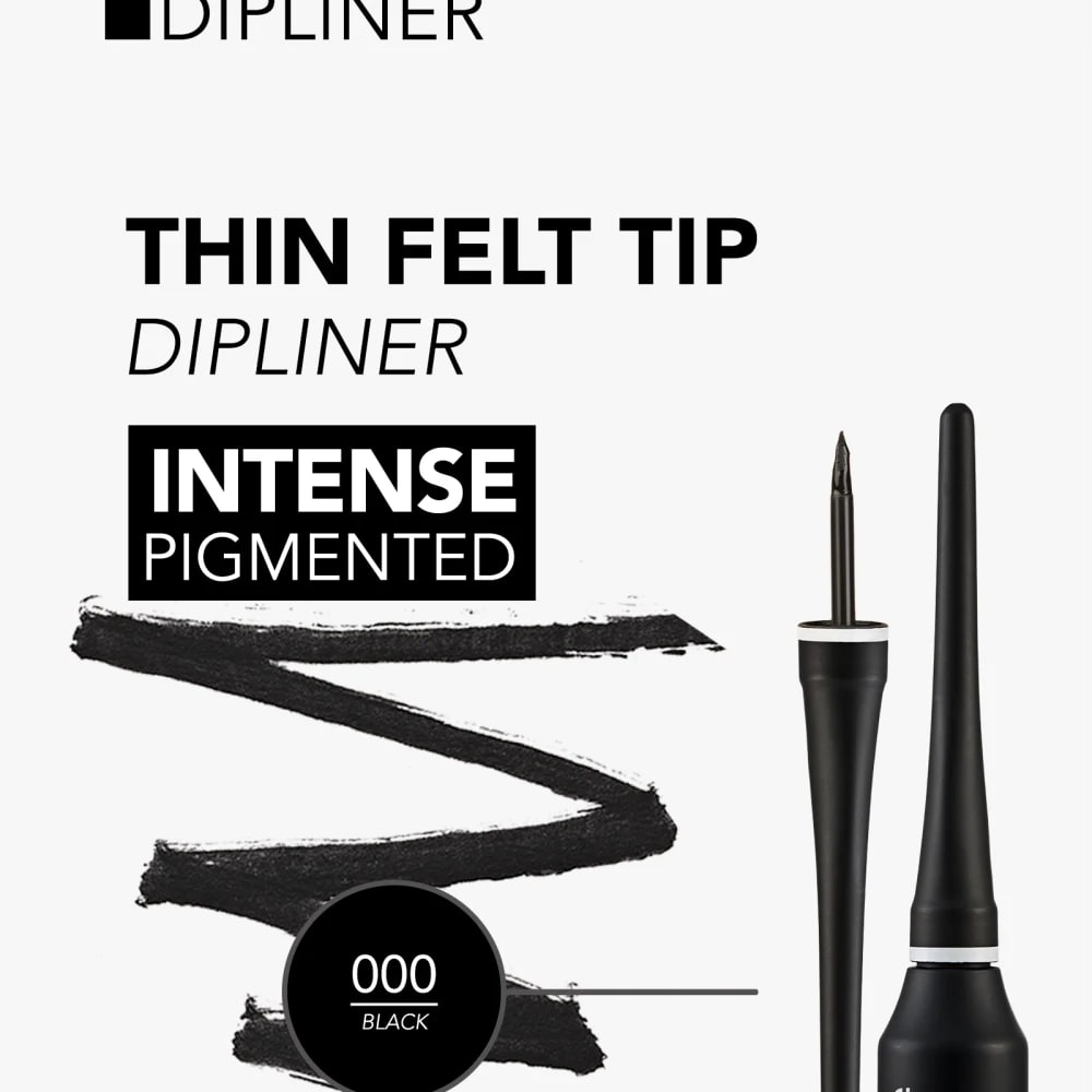 FLORMAR DELINEADOR LÍQUIDO VINILO WATERPROOF NEGRO 2.5ML