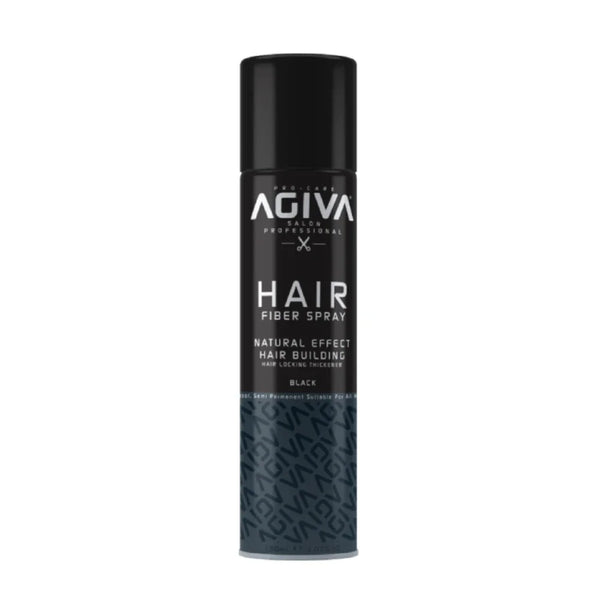 SPRAY AGIVA HAIR FIBER SPRAY TOPPIK BLACK 150ML