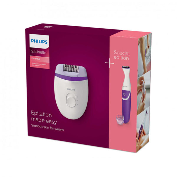 KIT DEPILACIÓN FEMENINA PHILIPS – DEPILADORA + PERFILADOR DE BIKINI