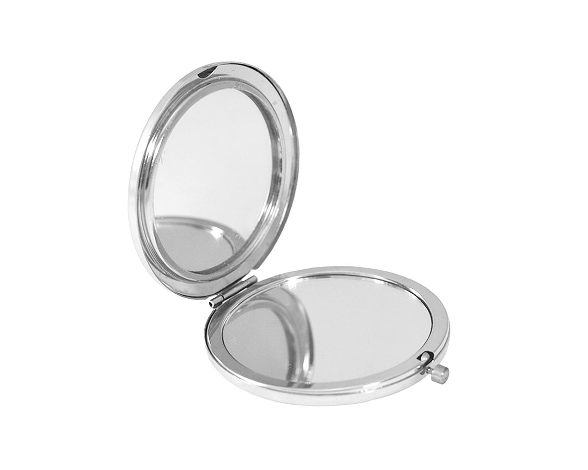 ESPEJO TIPO POLVERA METALICA #824