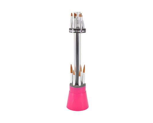 JUEGO DE BROCHA UÑAS MULTI X12