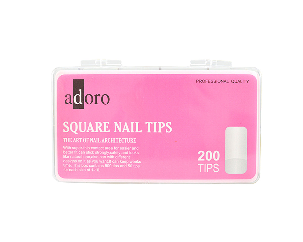 CAJA DE UÑA ADORO SQUARE X200 KP838N
