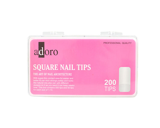 CAJA DE UÑA ADORO SQUARE X200 KP838N