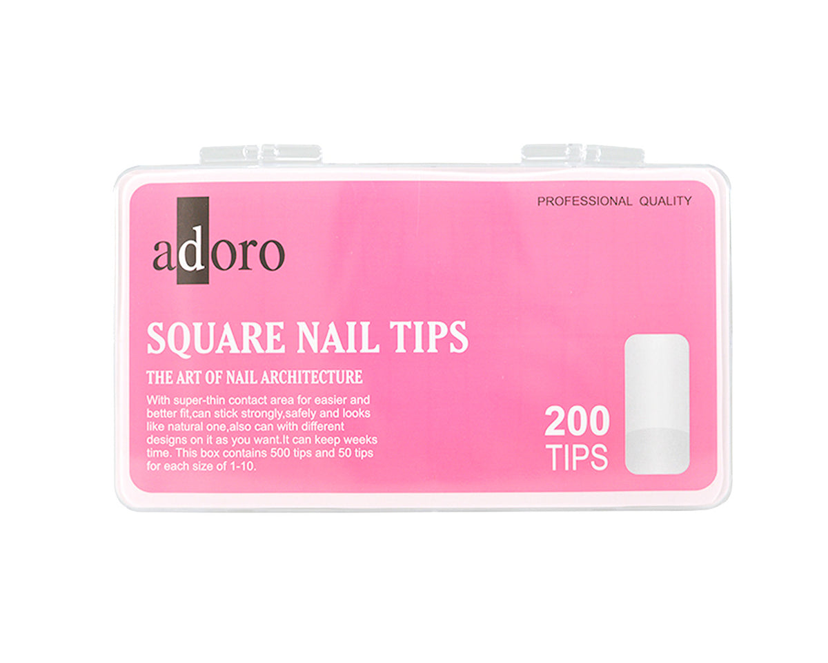 CAJA DE UÑA ADORO SQUARE X200 KP838-C