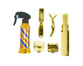 SET BARBERIA GOLD X6