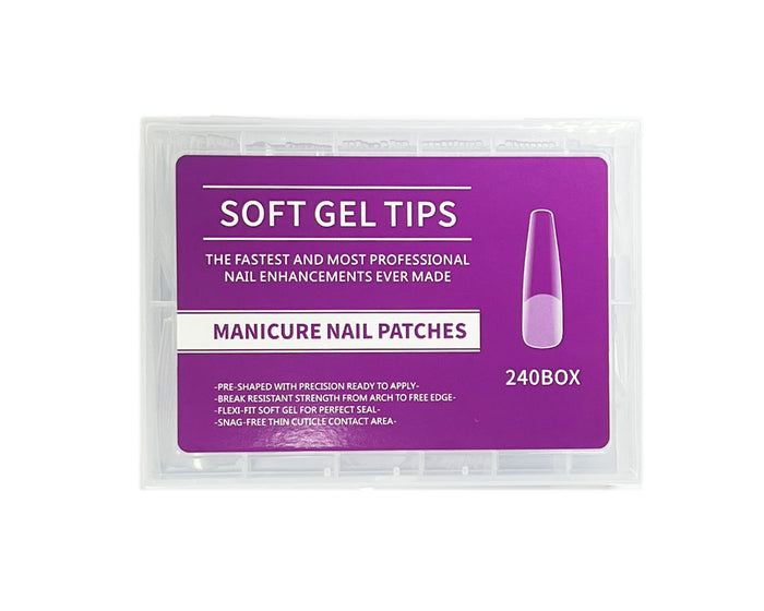 CAJA UÑA YOYO CLEAR LARGAS X240