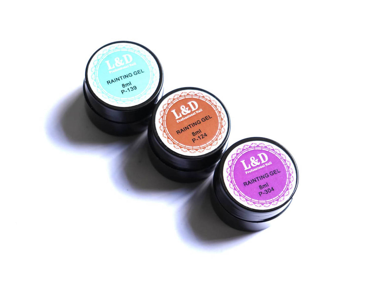 GEL UÑA L&D RAINTING COLOR 8ML