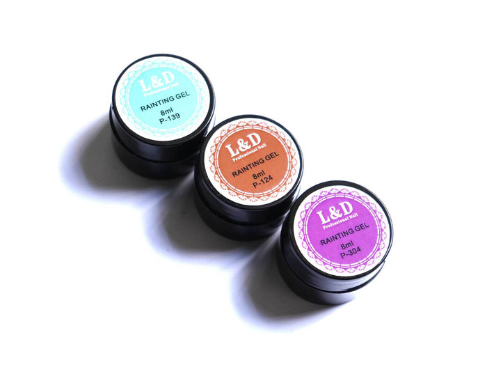 GEL UÑA L&D RAINTING COLOR 8ML