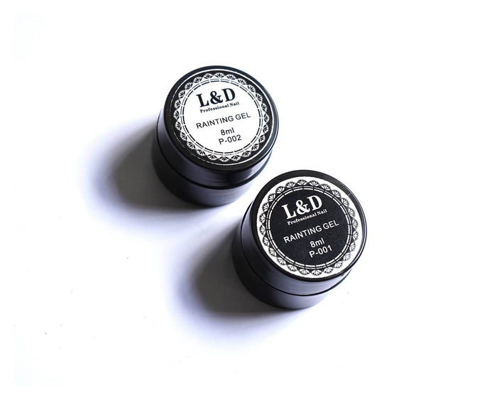 GEL UÑA L&D RAINTING BLANCO/NEGRO 8ML