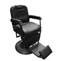 SILLÓN DE BARBERÍA SILETI ST2216 NEGRO RECLINABLE