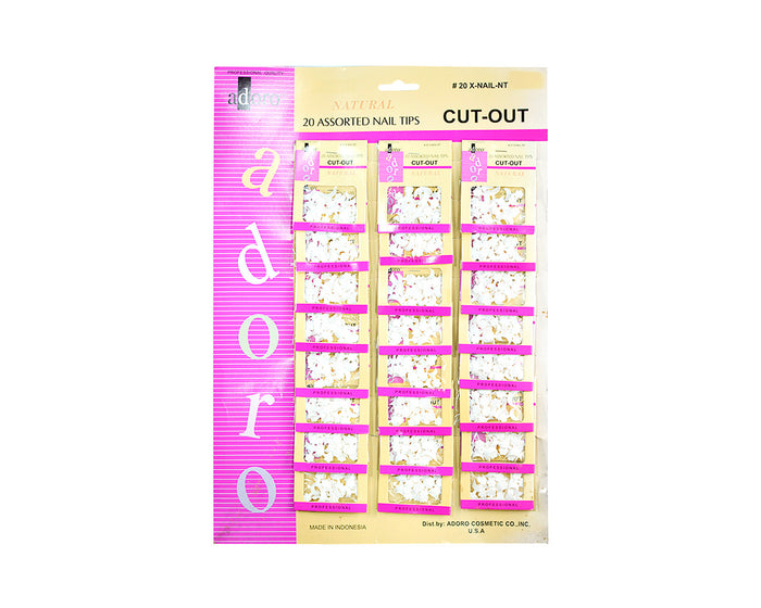 PLANCHA UÑA ADORO FUCSIA CON DISEÑO