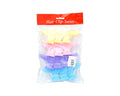 PINZA PLASTICO COLOR HAIR CLIP PEQUEÑO X12 #38